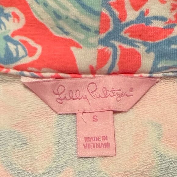 Lilly Pulitzer Skipper Popover in Summer Siren - Picture 6 of 7